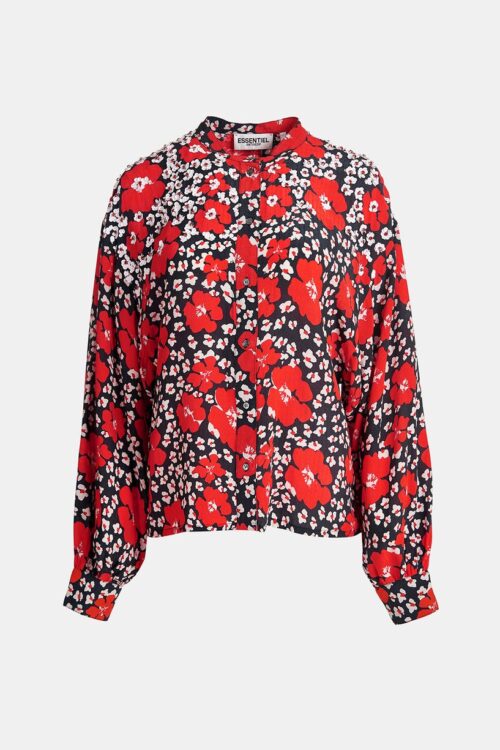 Essentiel Antwerp Constellation Blouse – Red