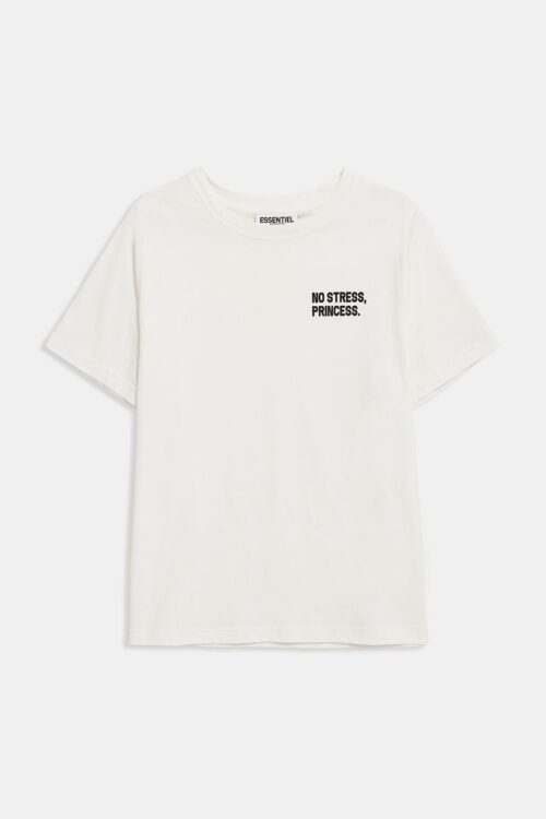 Essentiel Antwerp Cubalibre Slogan Tee – White