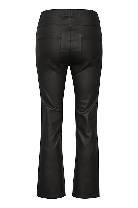 Kaffe KAada Coated Jeggings - Black Deep - Stick and Ribbon