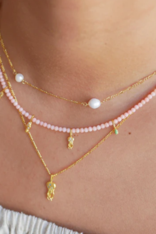 Enamel Copenhagen Brielle Necklace – Figaro/Pearl