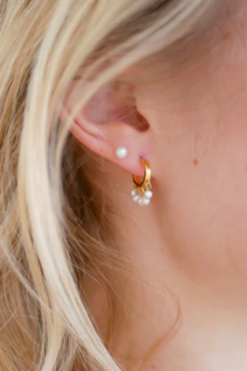Enamel Copenhagen Freydis Hoops – Gold