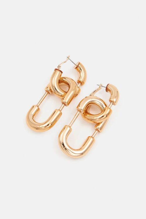 Essentiel Antwerp Casanova Link Earrings – Gold