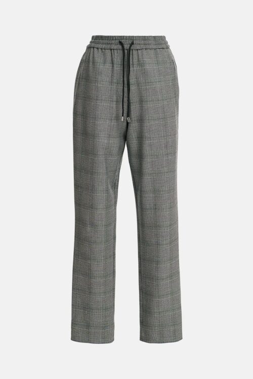 Essentiel Antwerp Cosha Check Pants – Grey