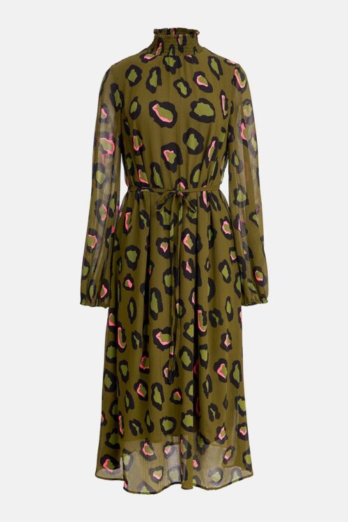 Essentiel Antwerp Connie Midi Dress – Khaki