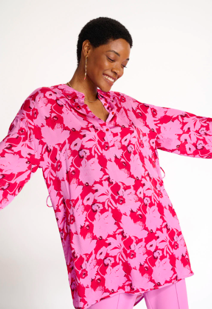 pom-amsterdam-sp7048-blouse-flowers-hot-pinks-stick-and-ribbon-nottingham