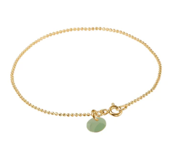 enamel-copenhagen-ball-chain-bracelet-dusty-green-stick-and-ribbon-nottingham