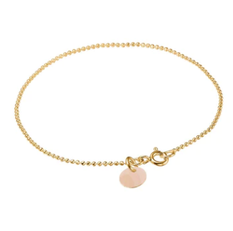 enamel-copenhagen-ball-chain-bracelet-pale-peach-stick-and-ribbon-nottingham