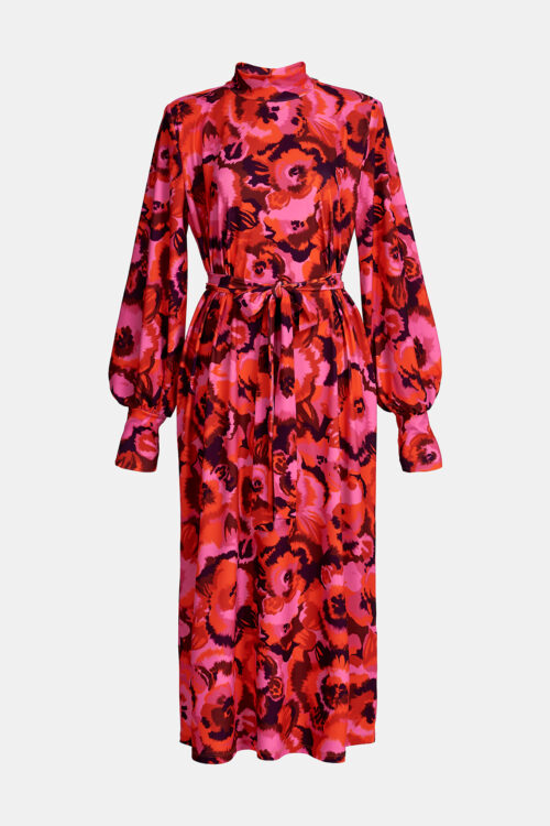 Essentiel Antwerp Chipotle Jersey Dress – Pink
