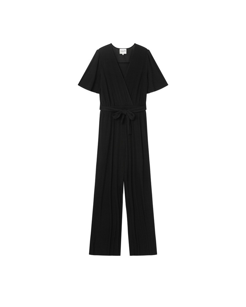 Grace & Mila Helene Jumpsuit - Noir - Stick and Ribbon