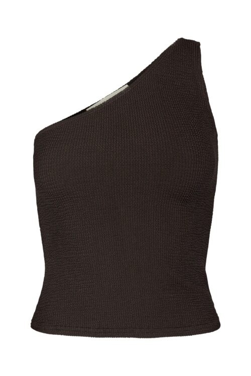 Sofie Schnoor One Shoulder Top – Black