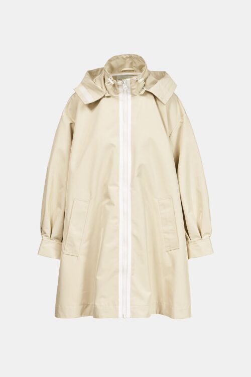 Essentiel Antwerp Deal Oversized Raincoat – French Stone