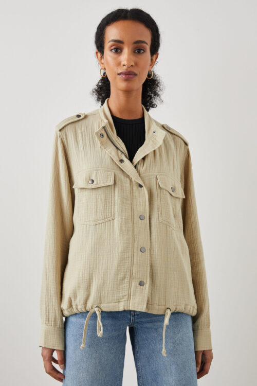 Rails Collins Jacket – Gauze Sage