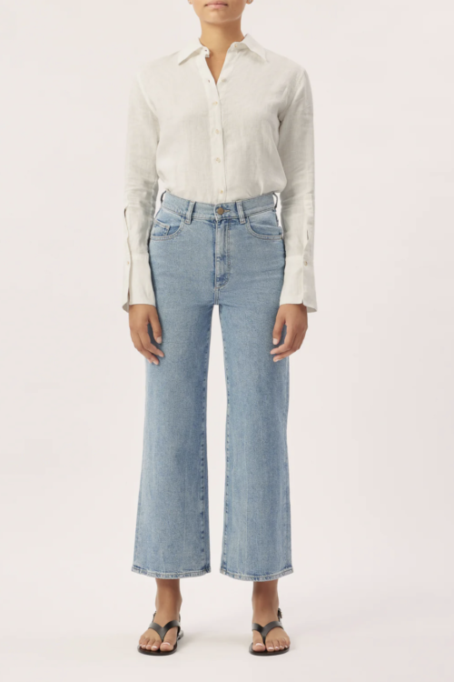 DL1961 Hepburn Wide Leg Jean – Reef