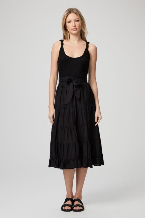 Paige Samosa Dress – Black