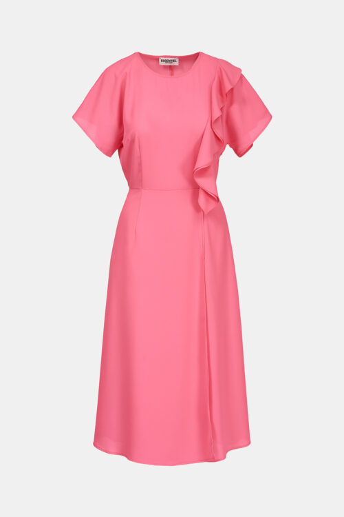 Essentiel Antwerp Domna Midi Dress – Tea Rose