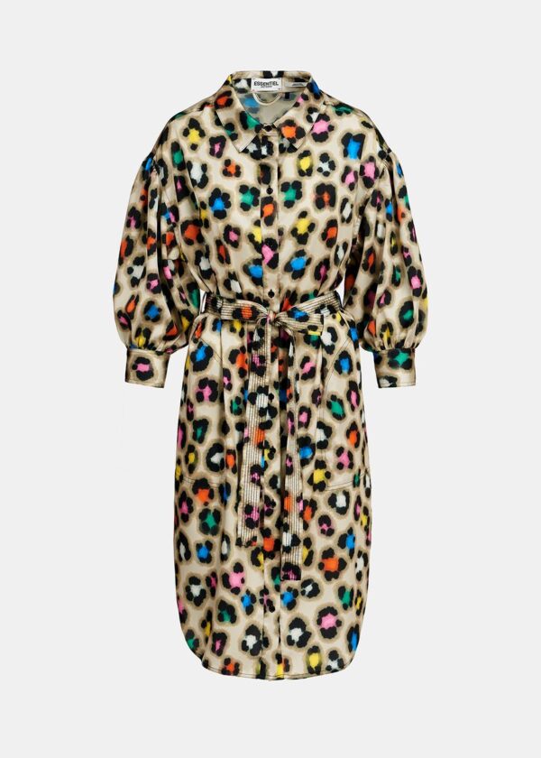 essentiel-antwerp-discord-shirt-dress-leopard-stick-and-ribbon-nottingham