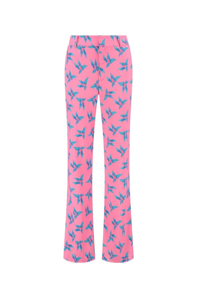 pom-amsterdam-SP7267-origami-flower-pink-stick-and-ribbon-nottingham
