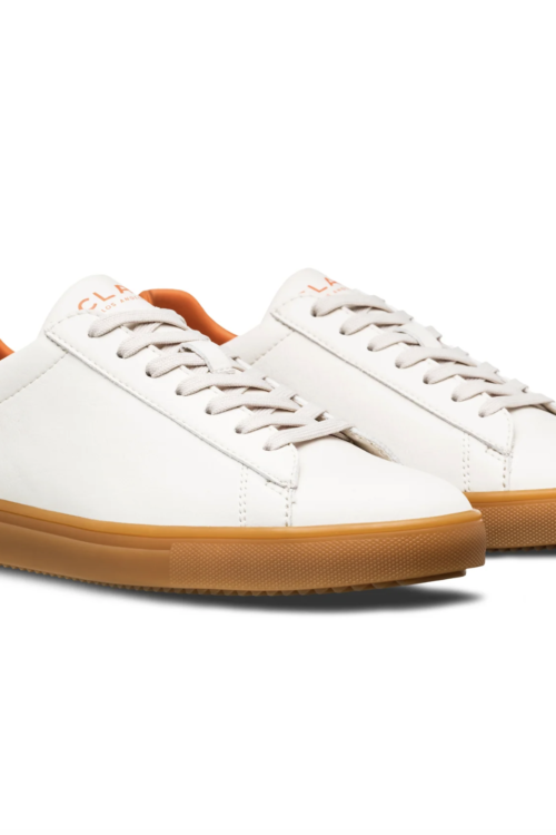 Clae Bradley Vegan Trainers – Off White Tangerine