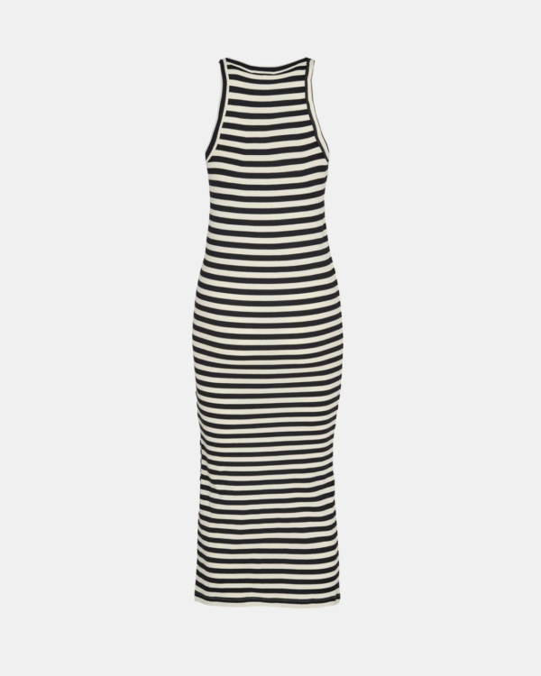 sofie-schnoor-ribbed-dress-black-striped-stick-and-ribbon-nottingham