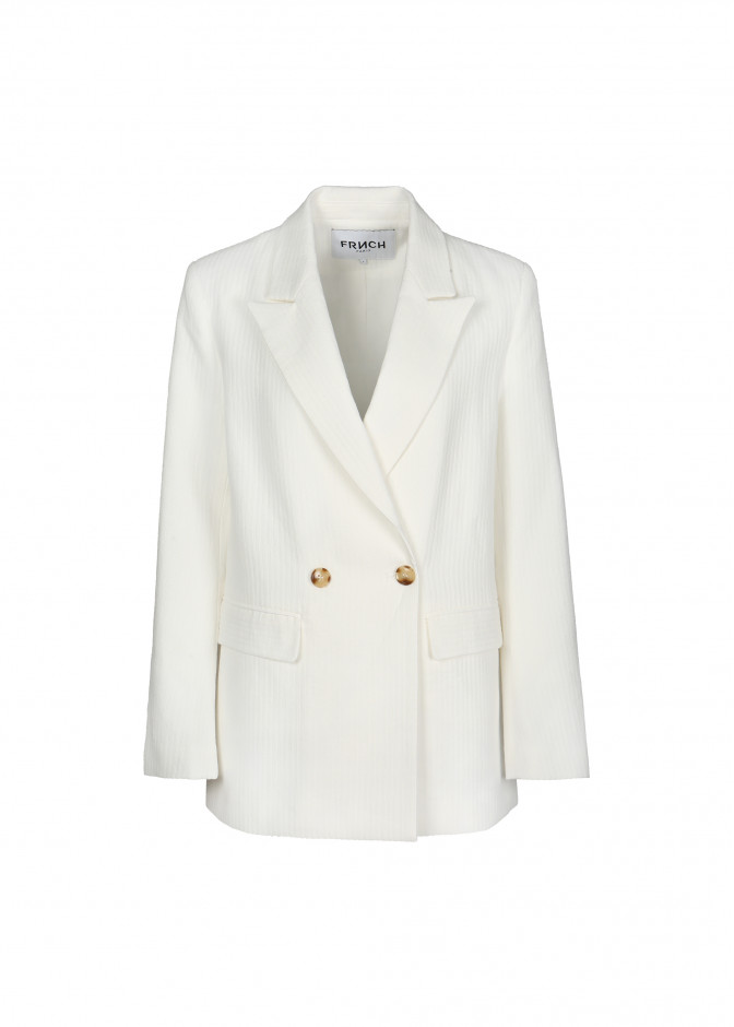 Frnch Garance Blazer - Blanc - Stick and Ribbon