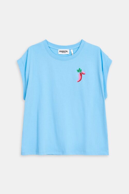 Essentiel Antwerp Dalwood T-Shirt – Blue