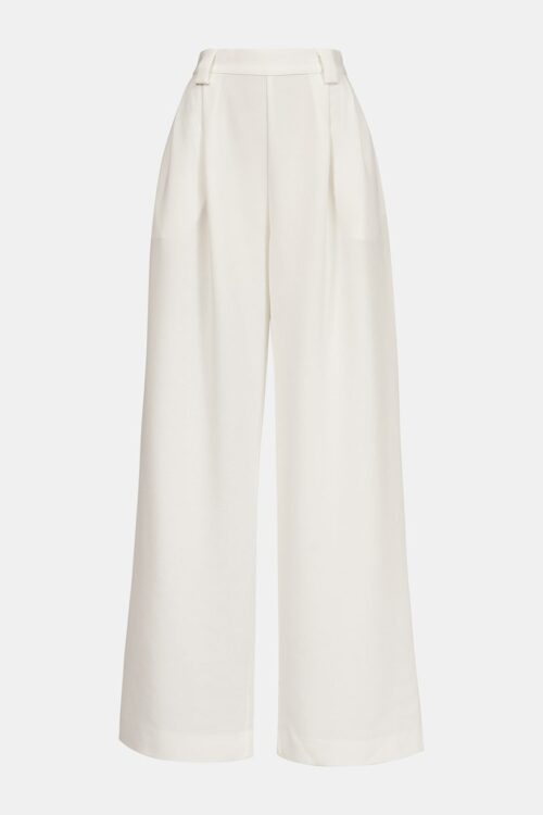 Essentiel Antwerp Dutch Wide Leg Pants – Off White