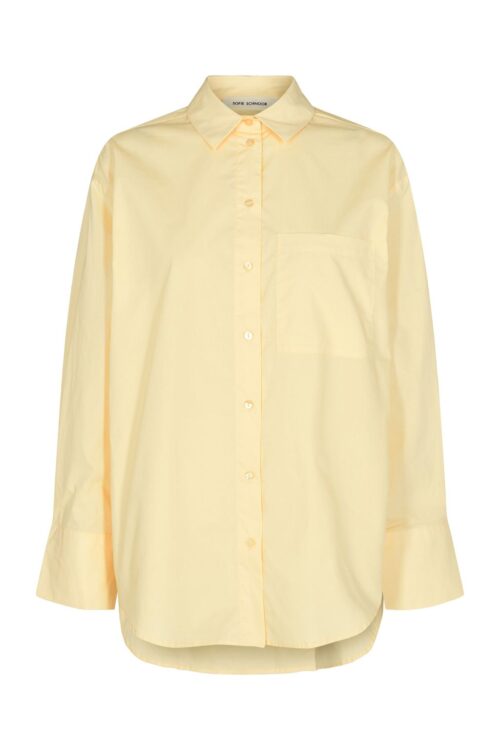 Sofie Schnoor Oversized Shirt – Light Yellow