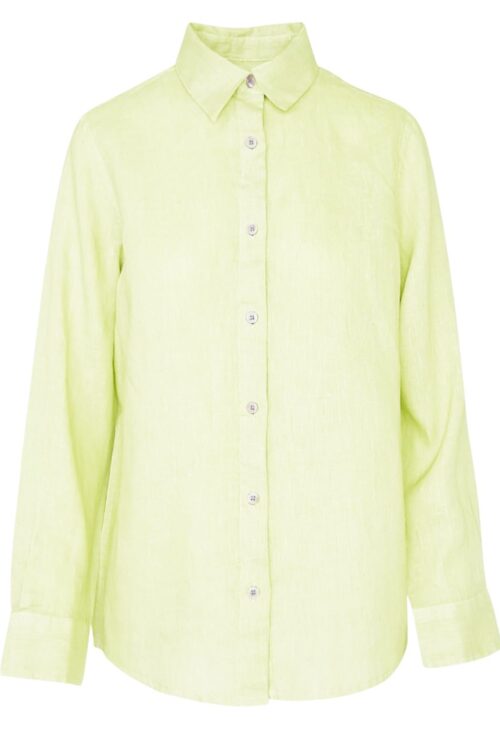 Haris Cotton Long Sleeve Shirt – Lime