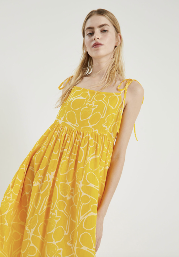 compania-fantastica-fruit-dress-yellow-stick-and-ribbon-nottingham