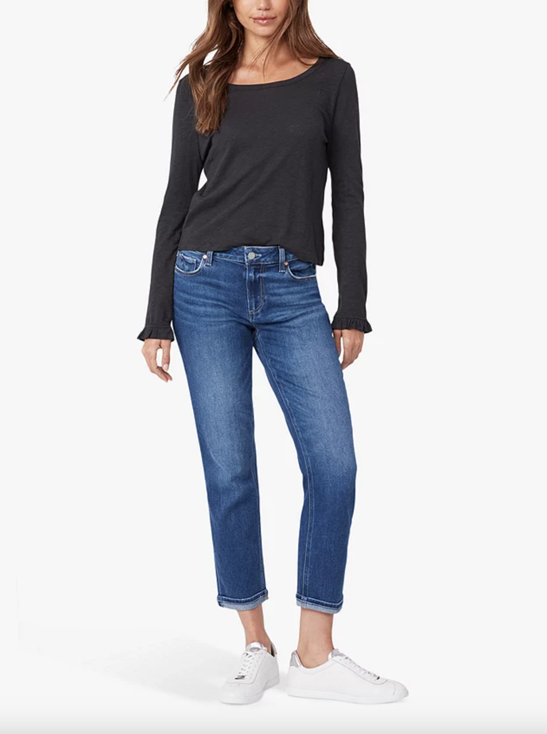 Womens PAIGE blue Brigitte Slim Boyfriend Jeans | Harrods # {CountryCode}