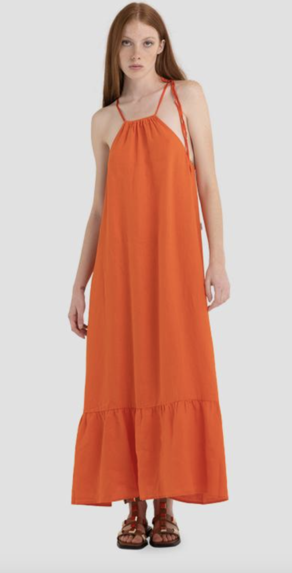 replay-linen-dress-mandarin-stick-and-ribbon-nottingham