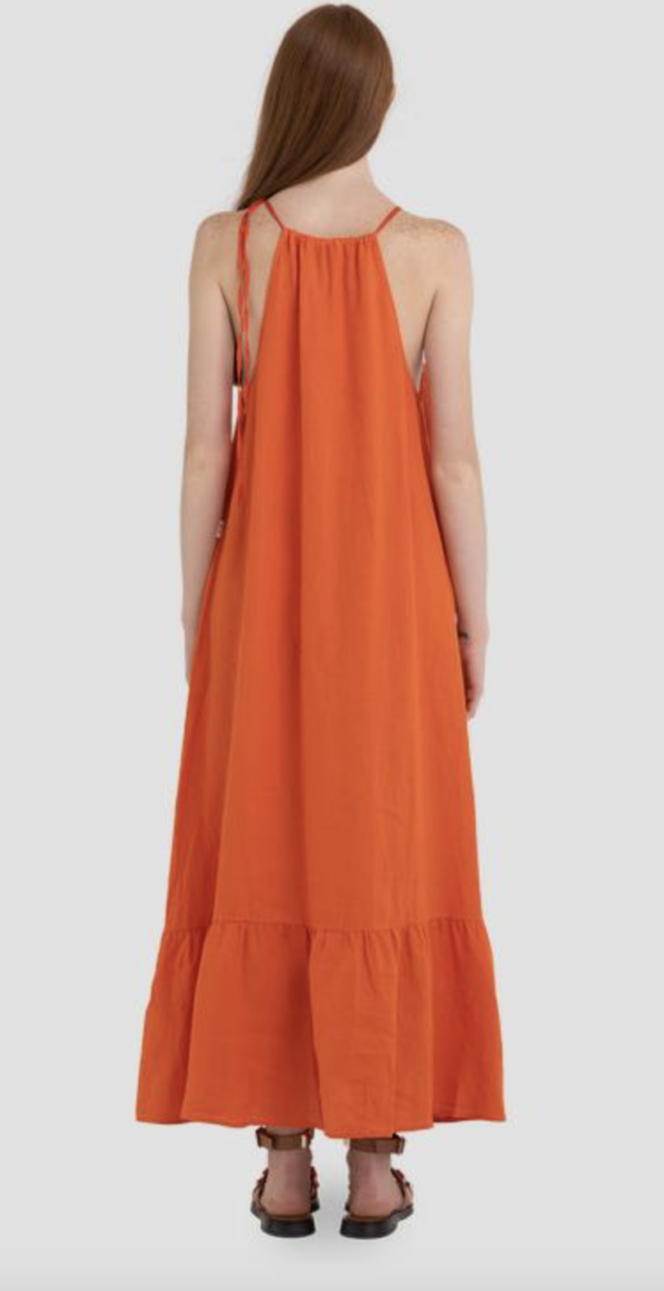 replay-linen-dress-mandarin-stick-and-ribbon-nottingham