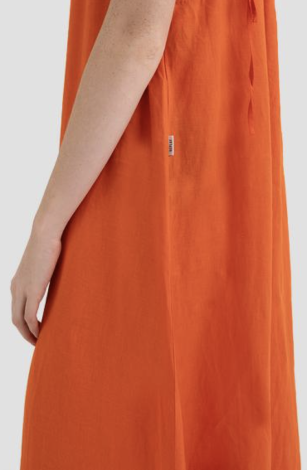 replay-linen-dress-mandarin-stick-and-ribbon-nottingham