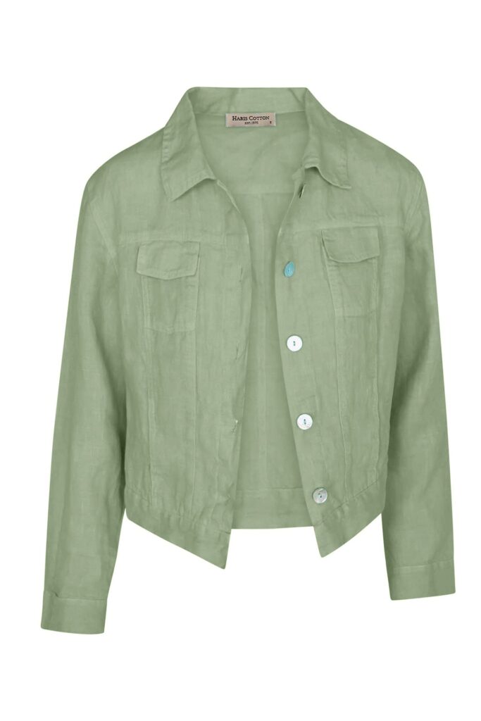 haris-cotton-2165-jacket-grecian-green-stick-and-ribbon-nottingham