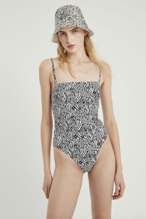 Compañia Fantastica Swimsuit – Floral Black