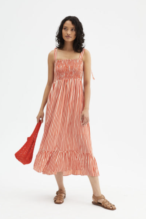 Compañia Fantastica Maxi Dress – Red Stripe