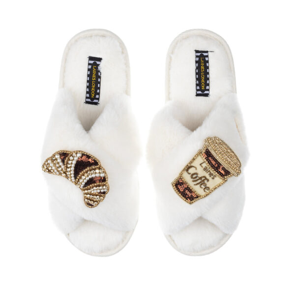 laines-london-coffee-croissant-slipper-white-stick-and-ribbon-nottingham