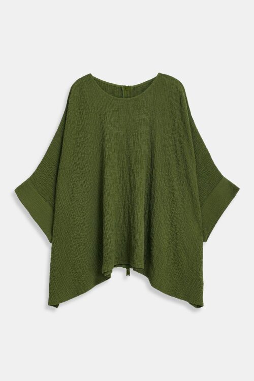 Essentiel Antwerp Destination Oversized Top – Olive Martini