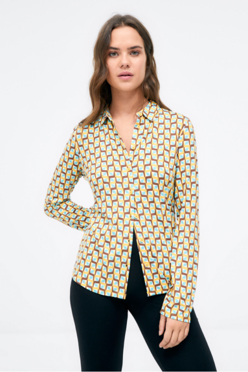 Surkana Long Sleeve Shirt – Yellow