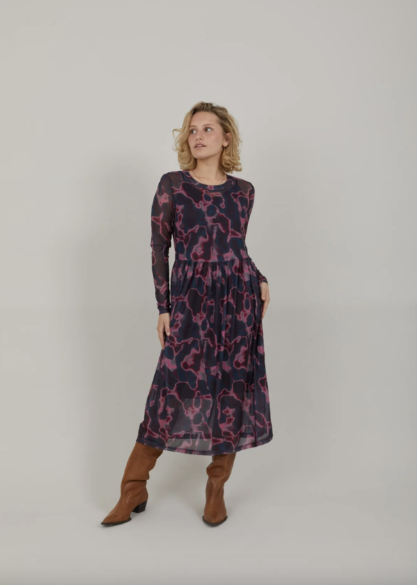 coster-copenhagen-eve-mesh-dress-pink-wave-stick-and-ribbon-nottingham
