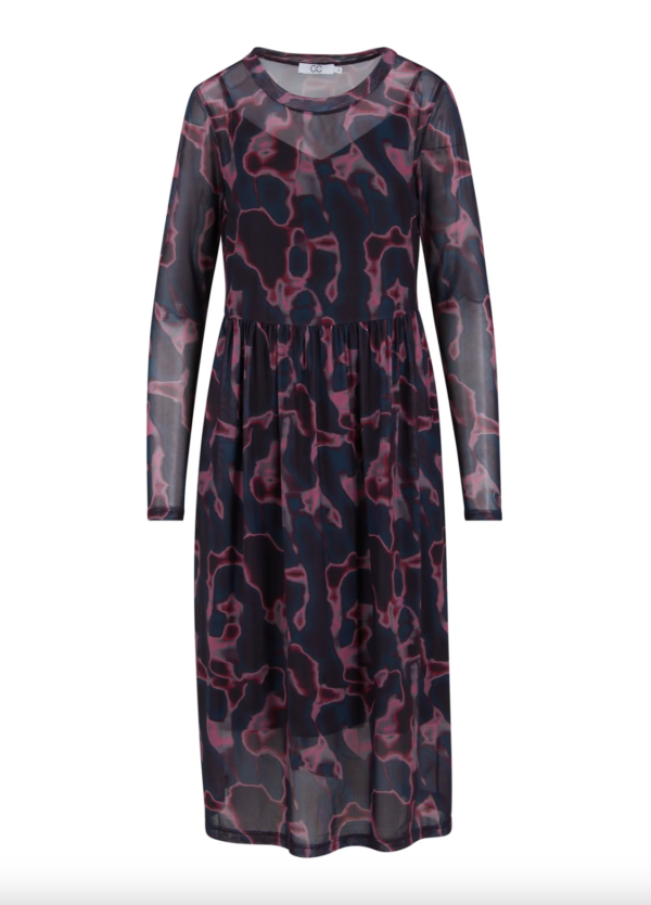 coster-copenhagen-eve-mesh-dress-pink-wave-stick-and-ribbon-nottingham