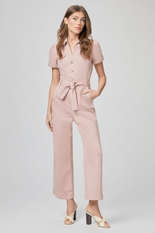 Paige Anessa Jumpsuit – Vintage Rouge Glow