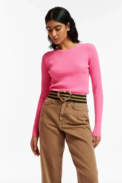 Essentiel Antwerp Emolana Stretch Belt – Gold