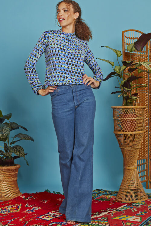 Onjenu Amber Top – Dream Blue