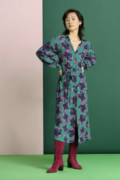 POM Amsterdam SP7417 Dress – Flower Pop Pink