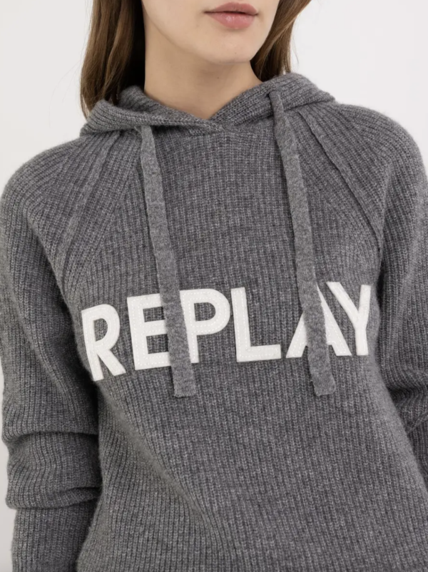 replay-hoodie-iron-melange-stick-and-ribbon-nottingham