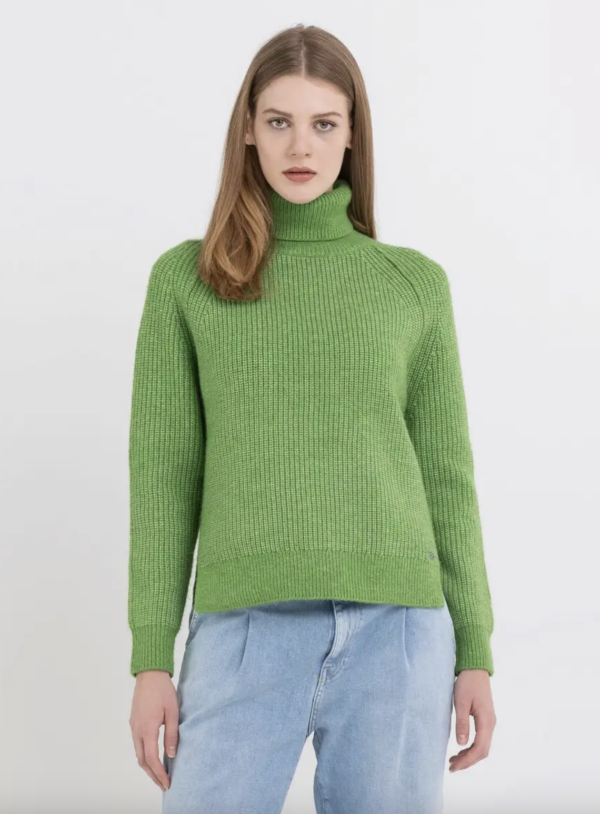 replay-high-neck-sweater-green-stick-and-ribbon-nottingham