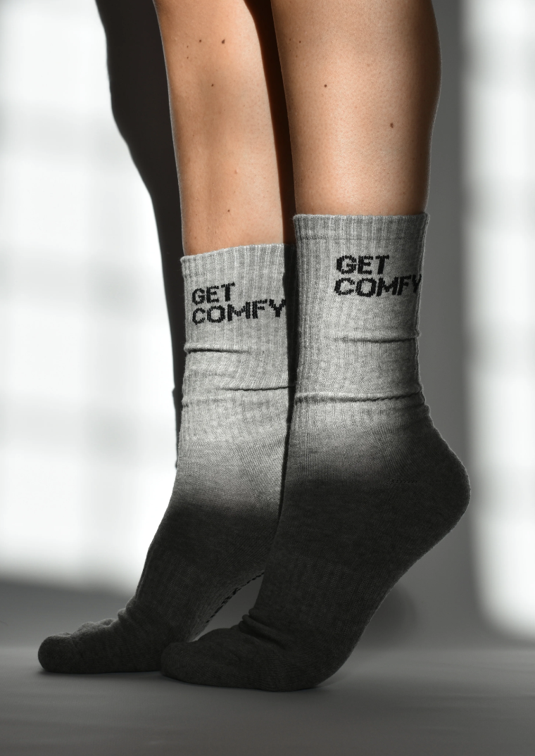 Soxygen Get Comfy Classic Socks - Slate