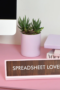 flamingo-candles-spreadsheet-lover-deskplate-stick-and-ribbon-nottingham