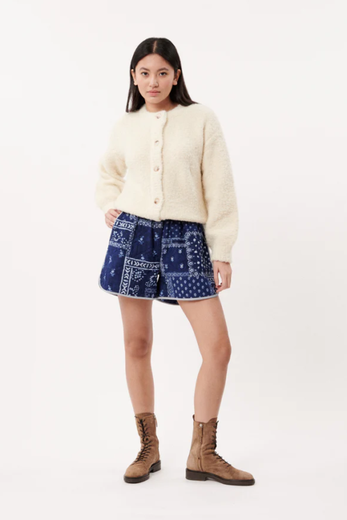 Frnch Megane Cardigan – Creme